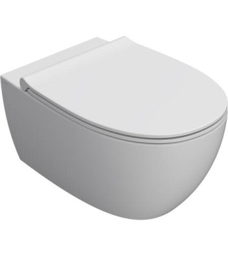 4ALL WALL-HUNG TOILET 54X36 H.33CM MATT WHITE - MDS03BO