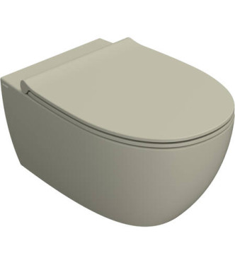 4ALL WALL-HUNG TOILET 54X36 H.33CM CACHEMIRE - MDS03CC
