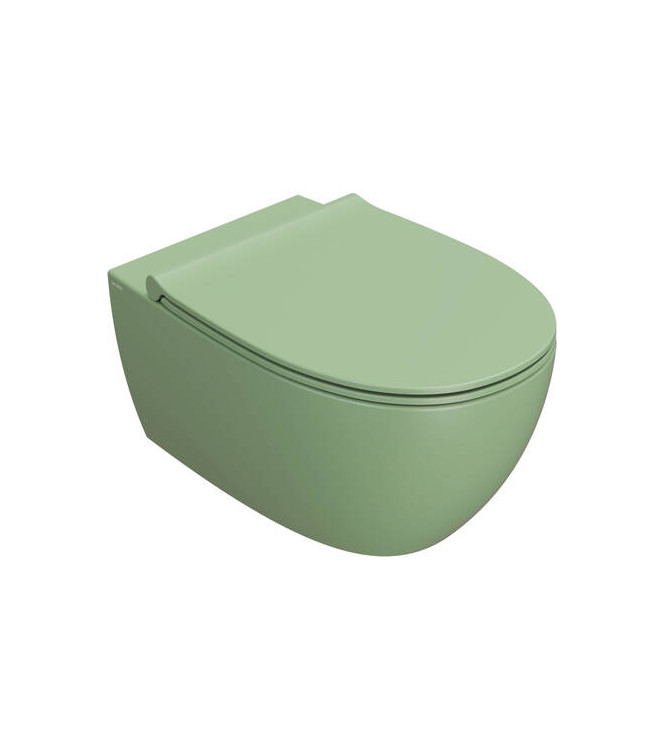 4ALL WALL-HUNG TOILET 54X36 H.33CM LIME - MDS03LI
