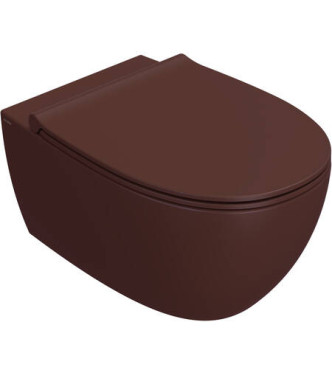 4ALL WALL-HUNG TOILET 54X36 H.33CM BRICK - MDS03MT