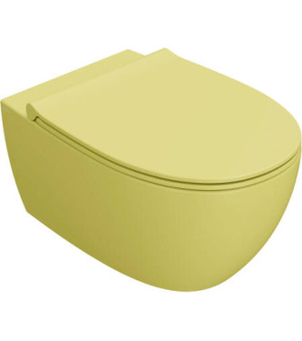 4ALL WALL-HUNG TOILET 54X36 H.33CM SENAPE - MDS03SE