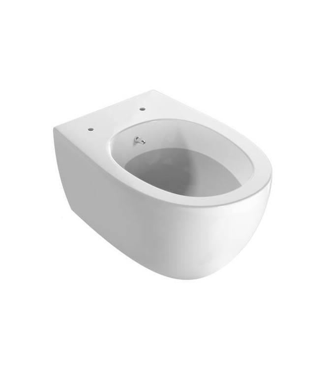 4ALL WALL-HUNG TOILET/BIDET 54X36 H.33CM GLOSSY WHITE - MDB02BI