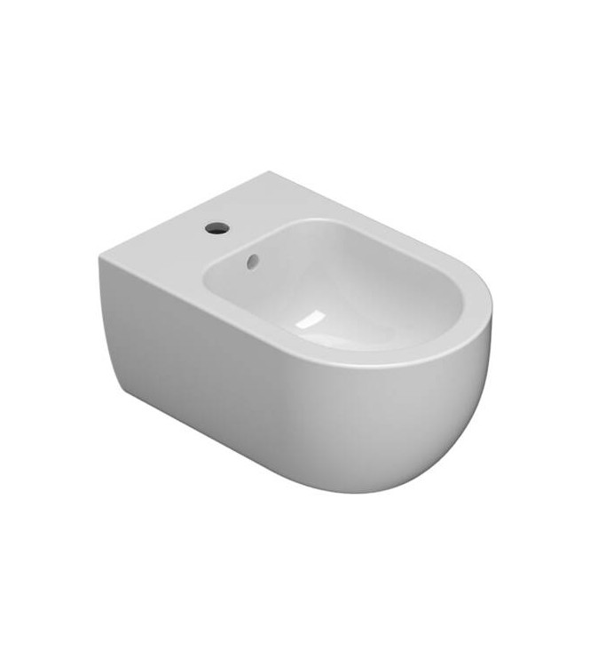 MODE WALL-MOUNTED BIDET 53CM GLOSSY WHITE - MES09BI