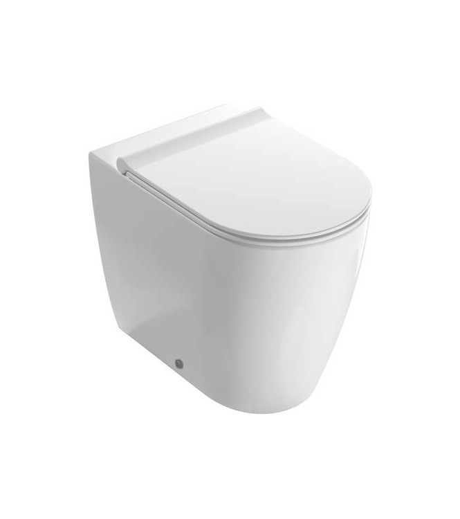VASO MODE 53CM BIANCO LUCIDO - ME001BI CERAMICA GLOBO