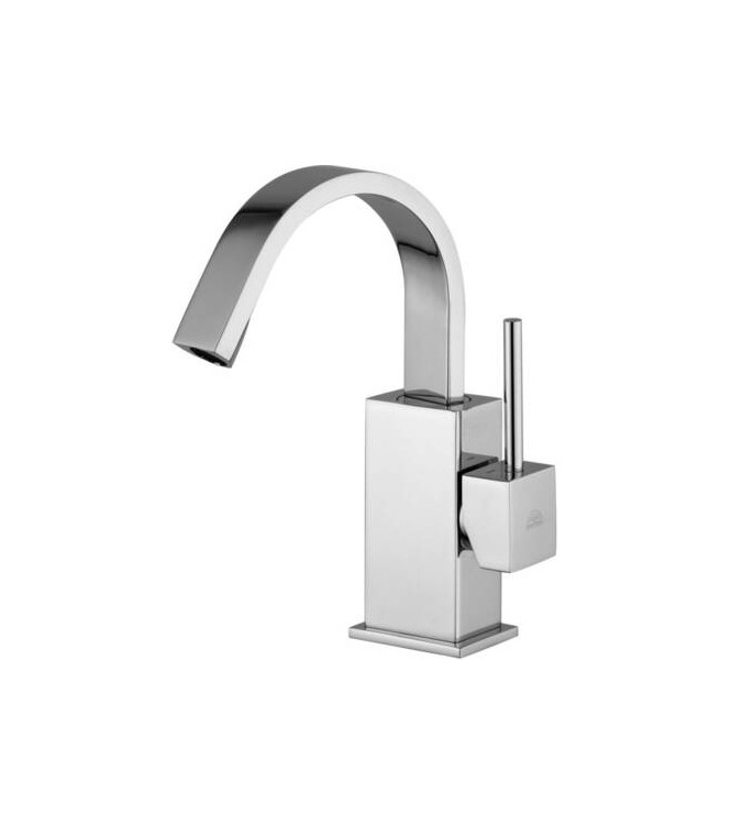 PAFFONI LEVEL SINGLE-LEVER CHROME WASHBASIN MIXER - LEA878CR