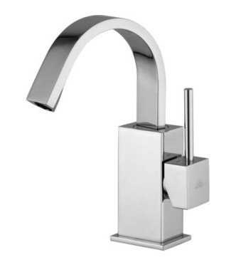 PAFFONI LEVEL SINGLE-LEVER CHROME WASHBASIN MIXER - LEA878CR