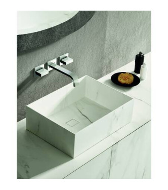 PAFFONI LEVEL 3-HOLE CHROME-PLATED CONCEALED WASHBASIN UNIT - LEP003CR