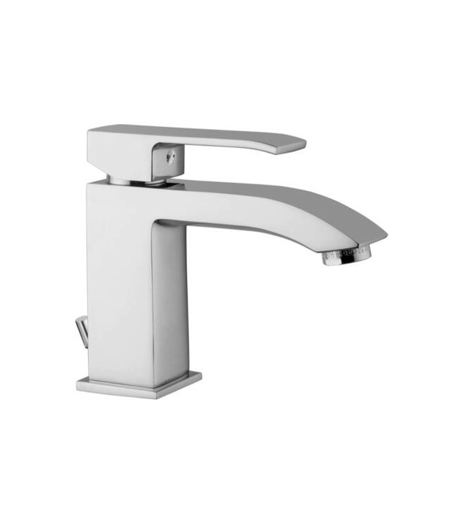 PAFFONI LEVEL MISCELATORE MONOCOMANDO LAVABO CON PILETTA 1.1/4" CROMATO - LES075CR