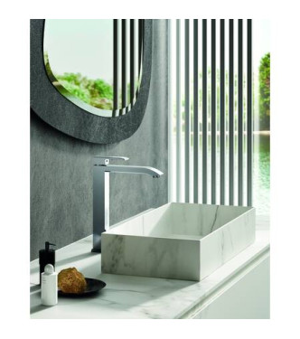 PAFFONI LEVEL MISCELATORE LAVABO PROLUNGATO CON CON PILETTA CROMATO - LES081KCR