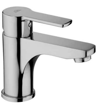 PAFFONI RED SINGLE-LEVER CHROME WASHBASIN MIXER - RED071CR