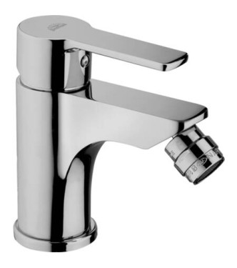 PAFFONI RED SINGLE-LEVER BIDET MIXER CHROME - RED131CR