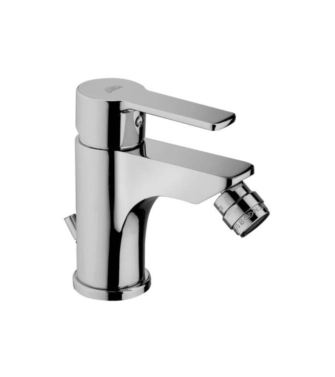 PAFFONI RED SINGLE-LEVER BIDET MIXER WITH 1.1/4" DRAIN CHROME - RED135CR