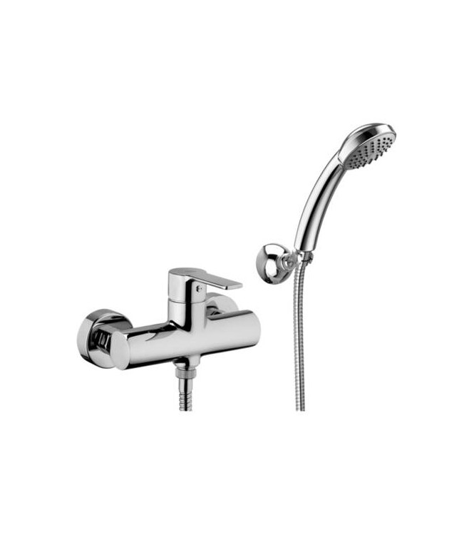 PAFFONI RED EXTERNAL SINGLE-LEVER SHOWER MIXER WITH DUPLEX CHROME - RED168DCR