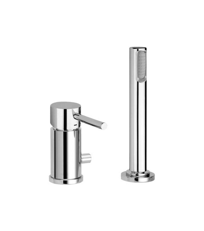 PAFFONI STICK MIXER BATHTUB EDGE WITHOUT CHROME SPOUT - SK041LCR