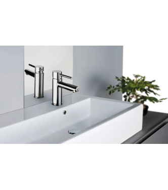 PAFFONI STICK MISCELATORE MONOCOMANDO LAVABO CON PILETTA 1" CROMATO - SK070HCR