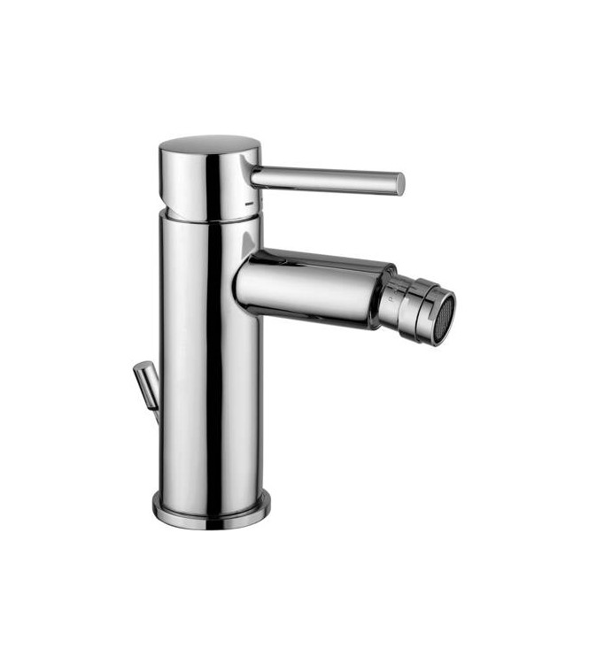 PAFFONI STICK SINGLE-LEVER BIDET MIXER WITH 1.1/4" CHROME DRAIN - SK135HCR