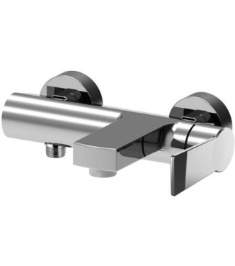 PAFFONI TANGO EXTERNAL SINGLE-LEVER MIXER FOR BATHTUB/SHOWER, CHROME - TA022CR