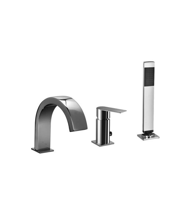 PAFFONI TANGO MISCELATORE BORDO VASCA CON BOCCA CROMATO - TA040CR