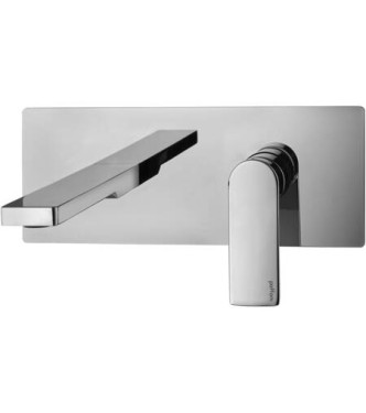 PAFFONI TANGO BUILT-IN WASHBASIN MIXER AND CHROME PLATE - TA106CR
