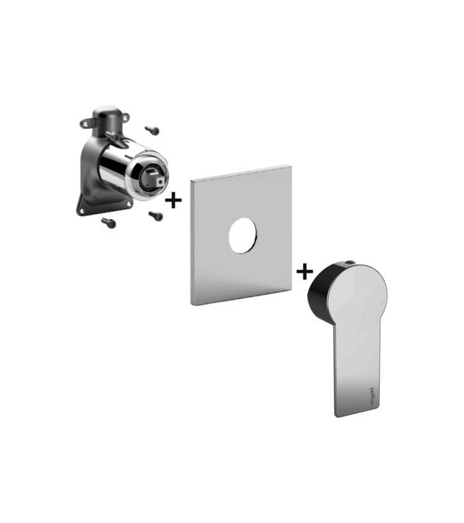 PAFFONI TANGO EXTERNAL PART CHROME SHOWER MIXER - TABOX010CR