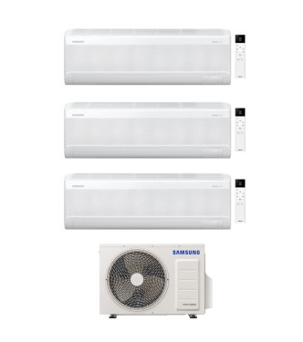 CONDIZIONATORE SAMSUNG WINDFREE AVANT S2  7000+12000+12000 BTU TRIAL SPLIT INVERTER  WI-FI  A++/A+- AJ080TXJ4KG/EU