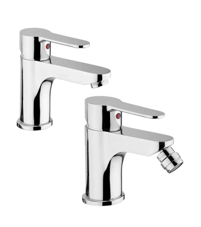 PAFFONI "BLU" MISCELATORI LAVABO E BIDET CON PILETTA DI SCARICO - BLULB