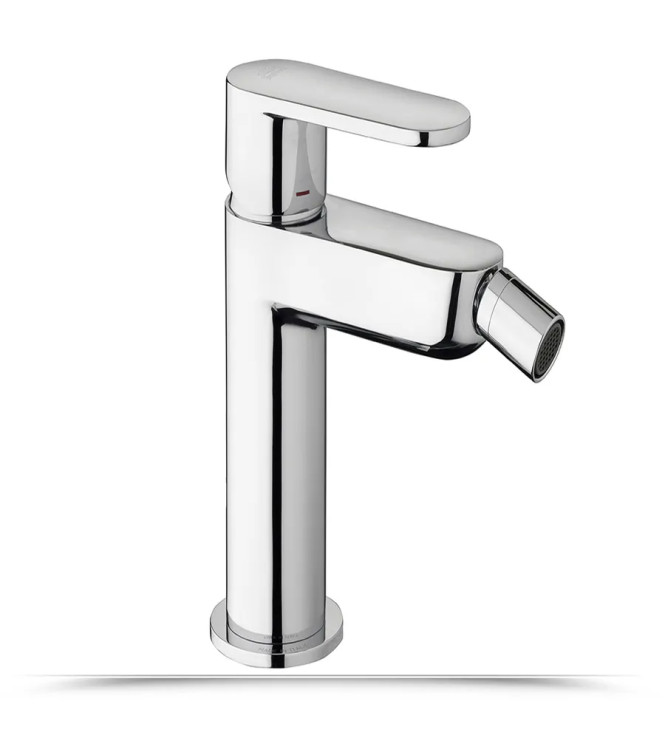 CHROME WASHBASIN AND BIDET MIXER SET WITHOUT DRAIN - CANDY BY PAFFONI - CA-71C