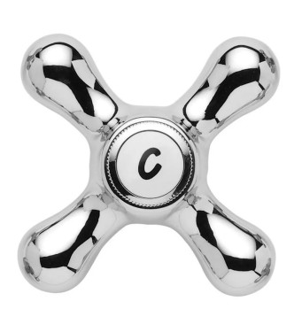 MISCELATORI RETRO' LAVABO + BIDET PAFFONI IRIS IN OTTONE CROMATO CON PILETTE - IRISLB