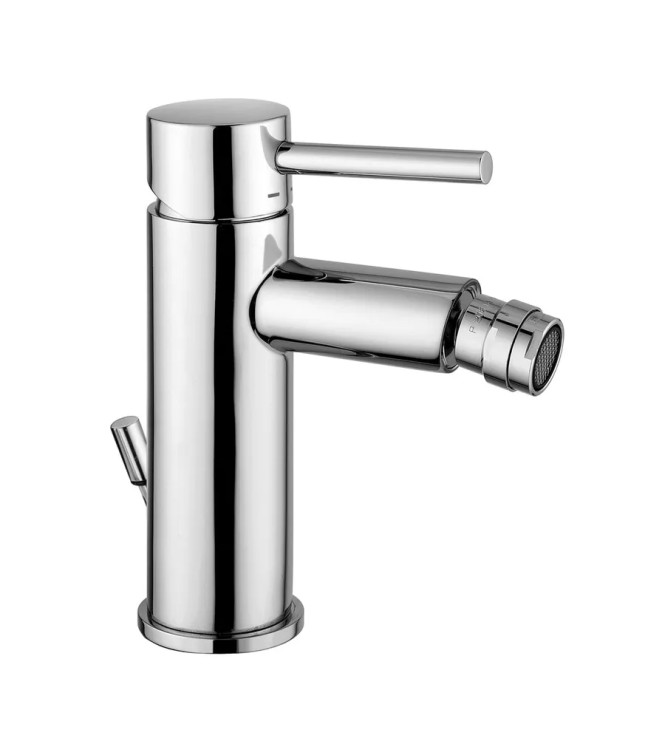 PAFFONI STICK HIGH WASHBASIN MIXER + BIDET WITH MINIMALIST DESIGN DRAIN - STICKLAB