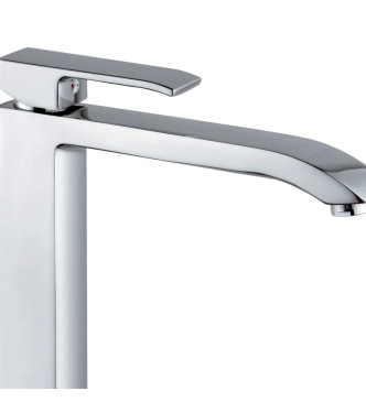 PAFFONI LEVEL CROMO MISCELATORE LAVABO ALTO + BIDET SCARICO AUTOMATICO - LEVELLAB