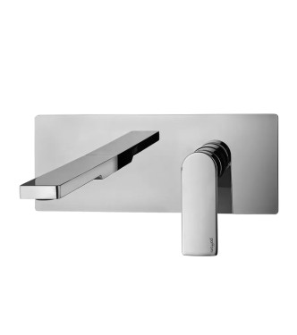 24 CM WASHBASIN MIXER SET WITH BIDET AND CHROME SINGLE-LEVER SHOWER - TANGO BY PAFFONI - TA-16C