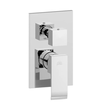 SET MISCELATORE LAVABO E BIDET + INCASSO DOCCIA 2 USCITE CROMATO - LEVEL DI PAFFONI - LS-78C