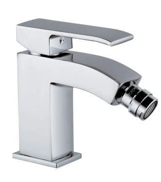 EXTENDED WASHBASIN AND BIDET MIXER SET WITH BUILT-IN SHOWER WITH CHROME DIVERTER -  LEVEL DI PAFFONI - LS-85C