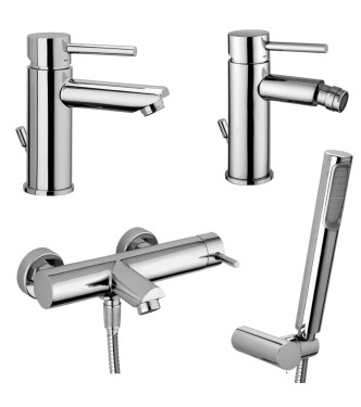 MISCELATORI PAFFONI STICK PER LAVABO BIDET E VASCA COMPLETI DI ACCESSORI - STICKLBV