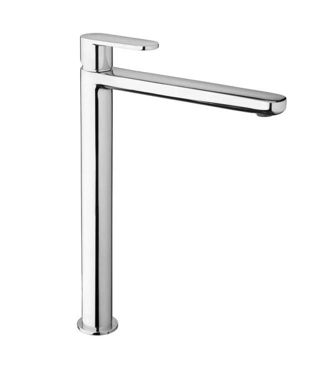 EXTENDED WASHBASIN AND BIDET MIXER SET WITH CHROME EXTERNAL BATHTUB - CANDY BY PAFFONI - CA-83C