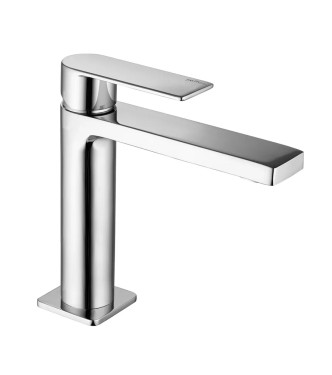 WASHBASIN AND BIDET MIXER SET WITH CHROME BUILT-IN BATH - TANGO BY PAFFONI - TA-7C