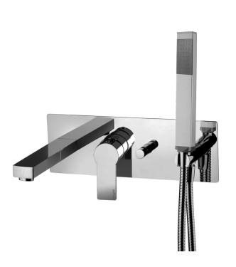 15 CM CONCEALED WASHBASIN MIXER SET WITH BIDET AND CHROME-PLATED CONCEALED BATHTUB -  TANGO BY PAFFONI - TA-1C