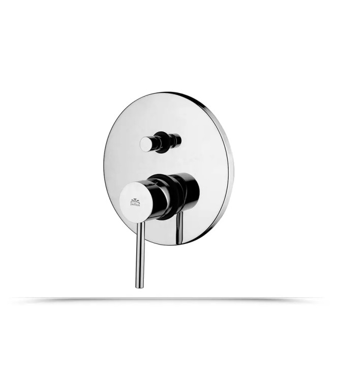 PAFFONI STICK SHOWER SET WITH ARM, SHOWER HEAD, HAND SHOWER AND MIXER WITH DIVERTER - STICKDC