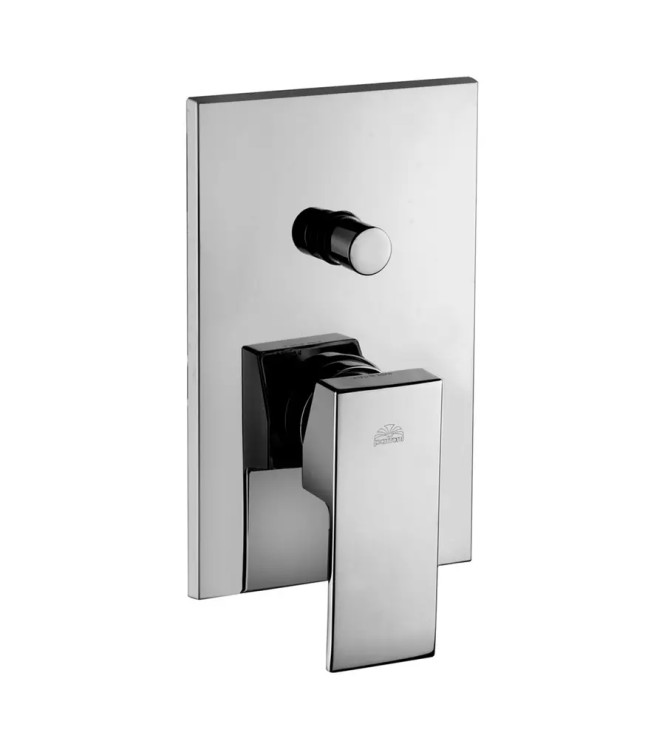 PAFFONI DESIGN SHOWER COMPOSITION WITH ARM, SHOWER HEAD, HAND SHOWER, AND MIXER WITH DIVERTER - LEVELDC