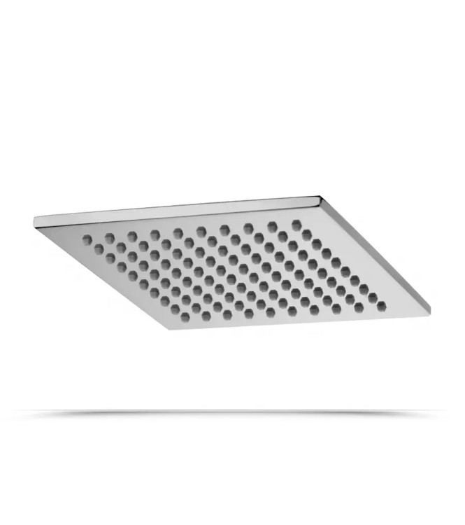 PAFFONI RINGO SHOWER COMPOSITION WITH ARM, SHOWER HEAD, HAND SHOWER, AND MIXER WITH DIVERTER - RINGDC