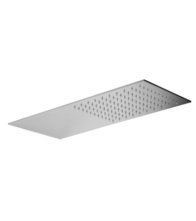 50 X 22 CM ANTI-LIME SCALE METAL CHROME SHOWER HEAD - SLIM BY PAFFONI - ZSOF117CR