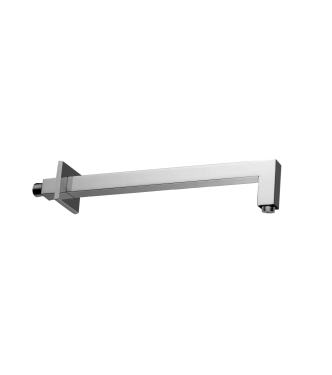 BRACCIO DOCCIA QUADRO LUNGHEZZA 400 MM STEEL LOOKING PAFFONI ZSOF063ST