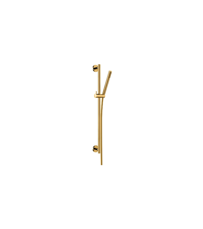 ASTA DOCCIA, SALISCENDI  COMPLETO HONEY GOLD SPAZZOLATO LIFE PAFFONI ZSAL135HGSP