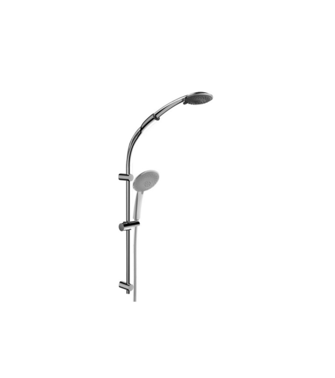 ASTA DOCCIA, SALISCENDI  COMPLETO TWIN PAFFONI ZSAL197CR