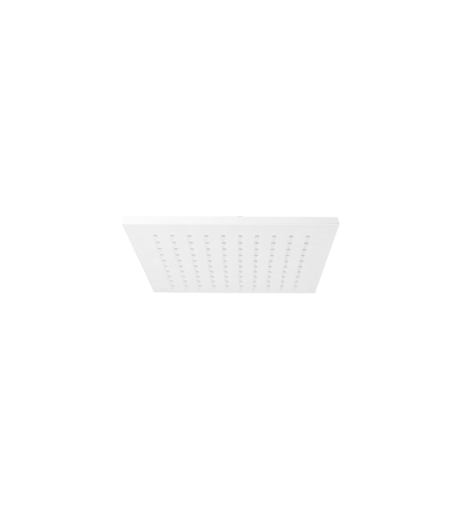 SOFFIONE DOCCIA 20X20 CM "QUADRO" BIANCO OPACO PAFFONI SYNCRO ZSOF075BO