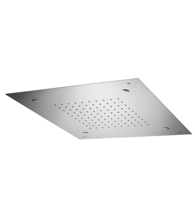 SOFFIONE DOCCIA 50X50 CM "QUADRO" AD INCASSO SOFFITTO PAFFONI BOSTON ZSOF301CR