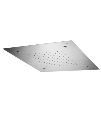 SOFFIONE DOCCIA 50X50 CM "QUADRO" AD INCASSO SOFFITTO PAFFONI BOSTON ZSOF301CR