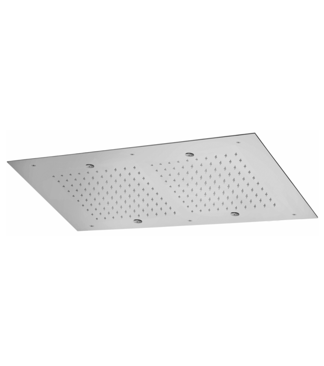 SOFFIONE DOCCIA 70X40 CM AD INCASSO "RETTANGOLARE" PAFFONI MEMPHIS ZSOF131CR