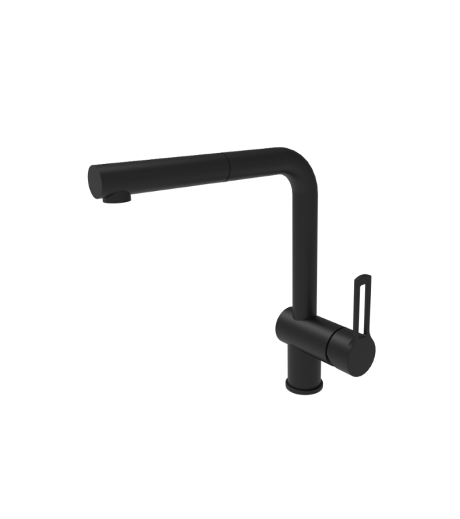 Miscelatore monocomando lavello con doccetta estraibile Paffoni serie Ringo RIN185NO