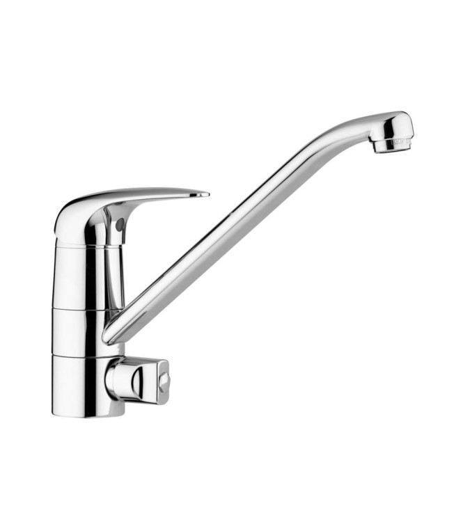 Miscelatore monocomando per lavello con attacco lavastoviglie Paffoni serie Duemila DU184CR